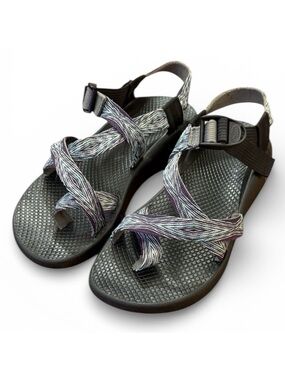 Chaco Z/2 Yampa Classic Pixel Weave Sandal Toe Loop J103426 Purple Blue US8/EU39